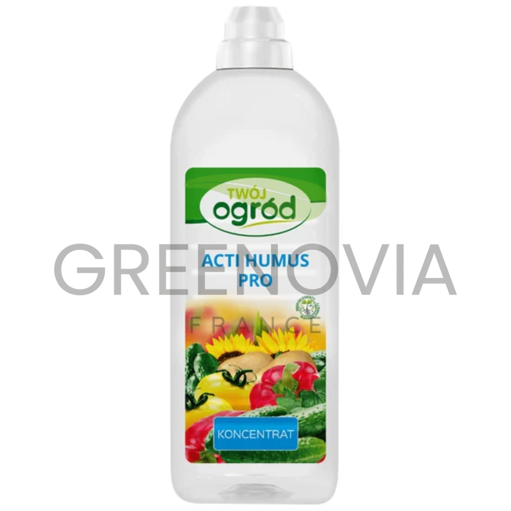 Acti Humus Pro 1,5L – Stimulateur de croissance aux acides humiques