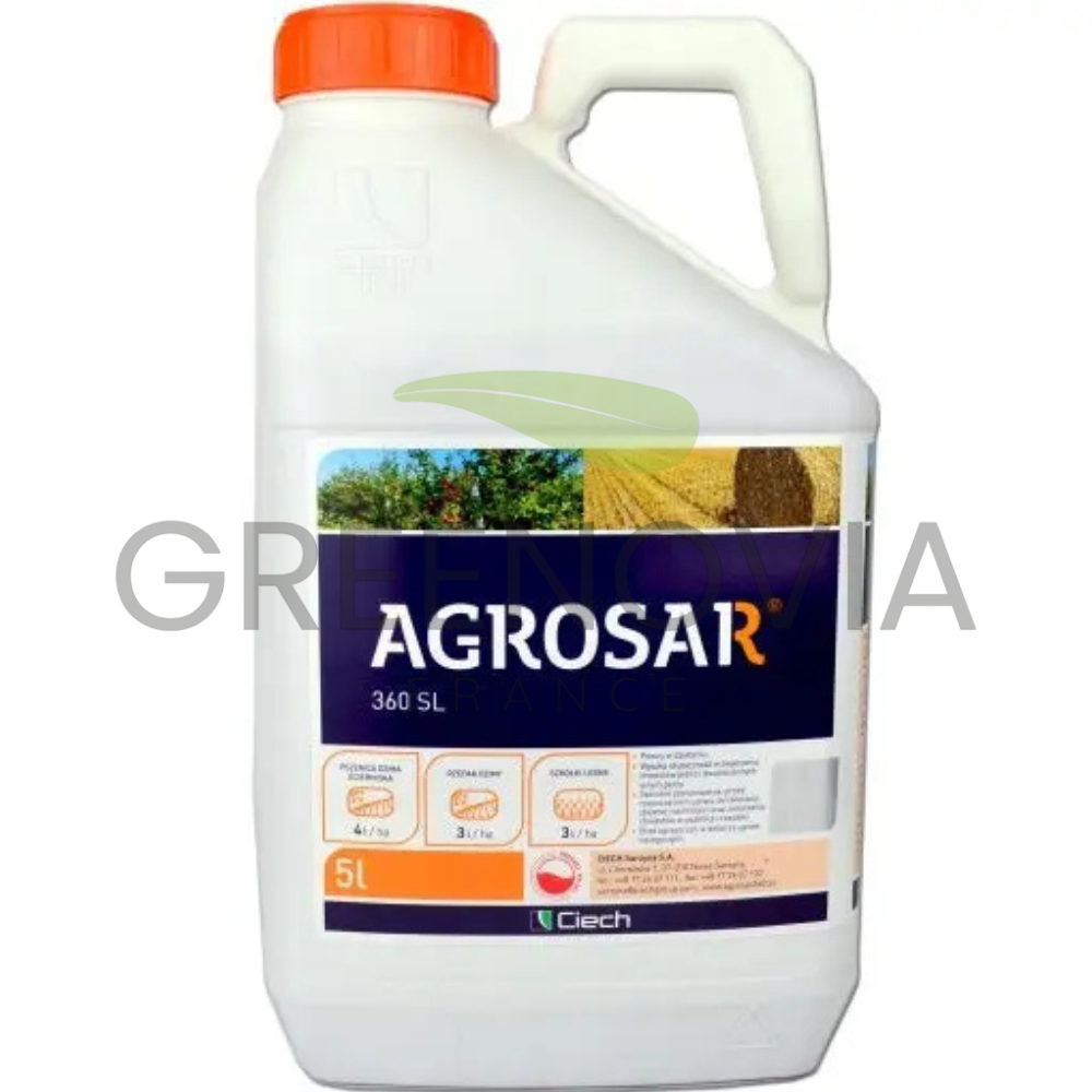 Agrosar 360 SL – Herbicide total au glyphosate 360 g/L | 5L