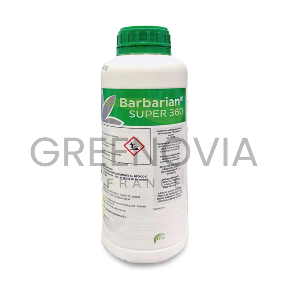Barbarian Herbicide Glyphosate 1L – Désherbant Total Concentré