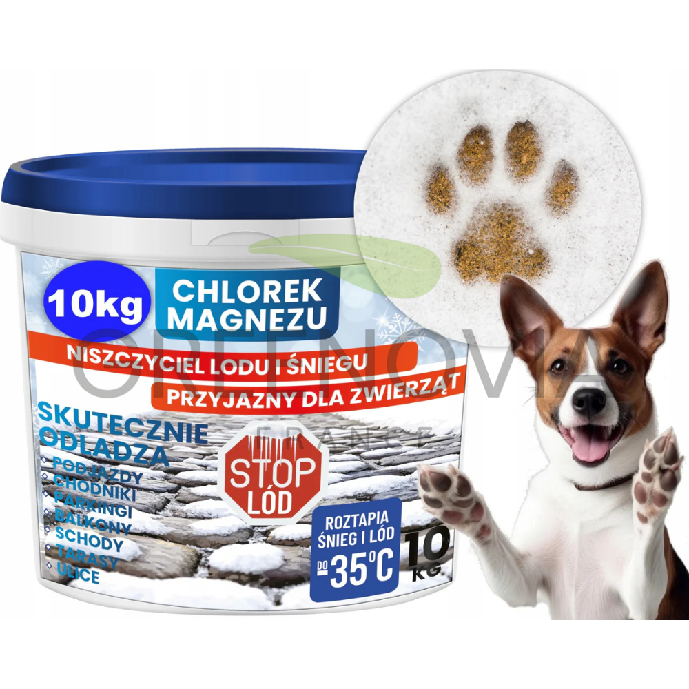 Chlorure de Magnésium 10kg – Fondant de glace haute efficacité