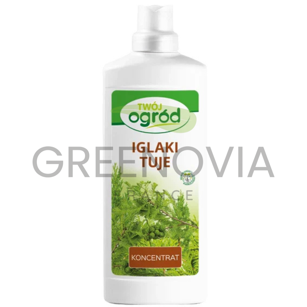 Engrais Liquide Conifères et Thuya 900ml - Vert Intense et Croissance Durable