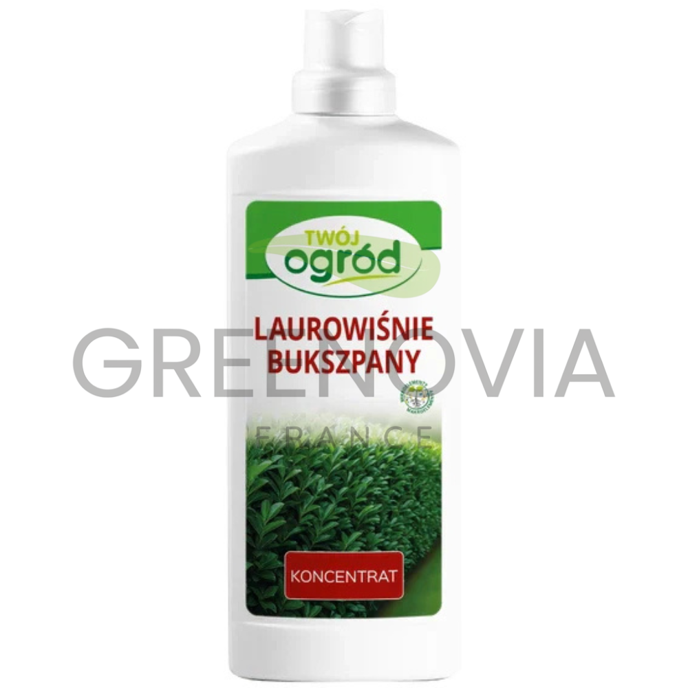 Engrais Liquide Laurier-Cerise et Buis 900ml - Croissance et Feuillage Intense