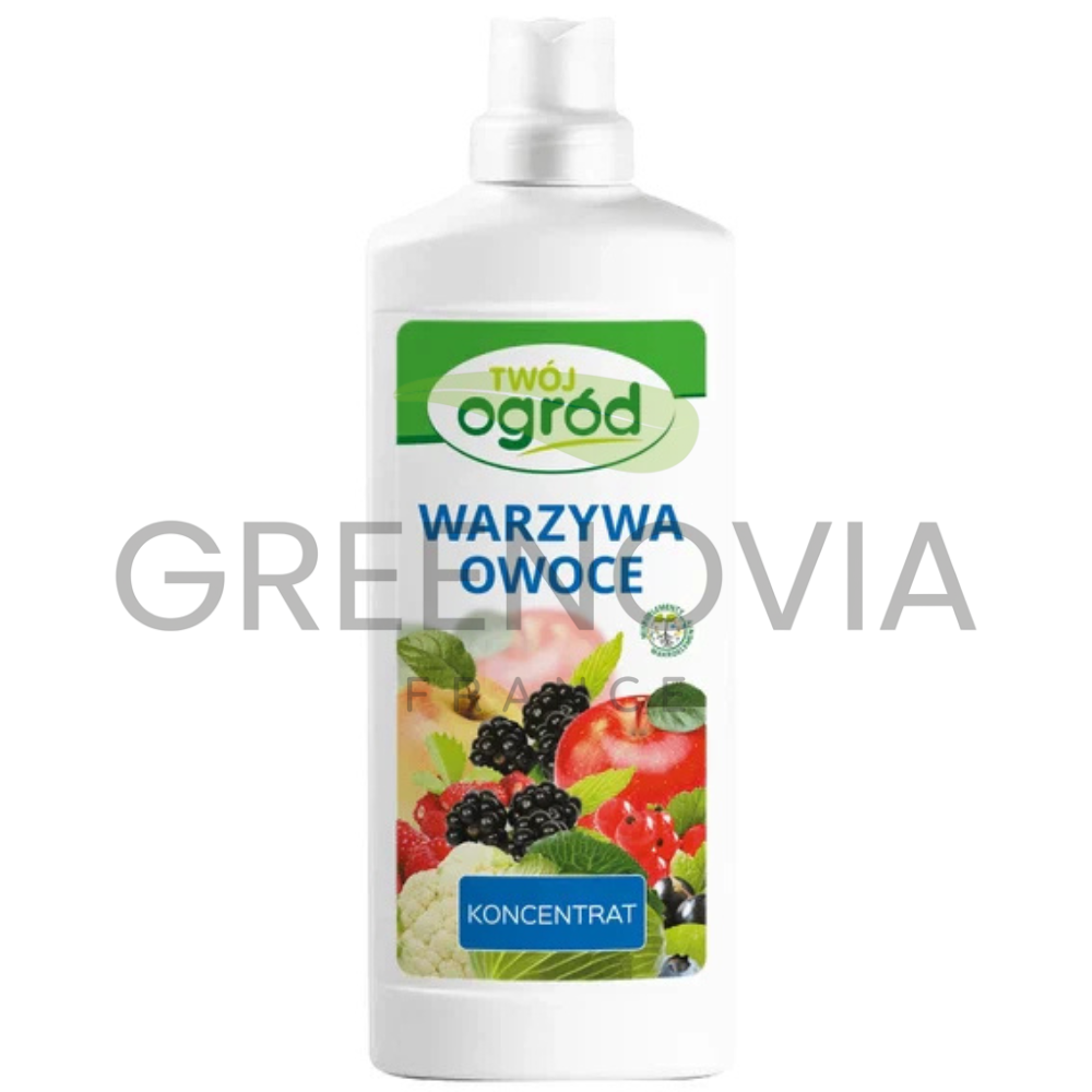 Engrais liquide légumes et fruits 900ml – Fertilisation universelle pour potager
