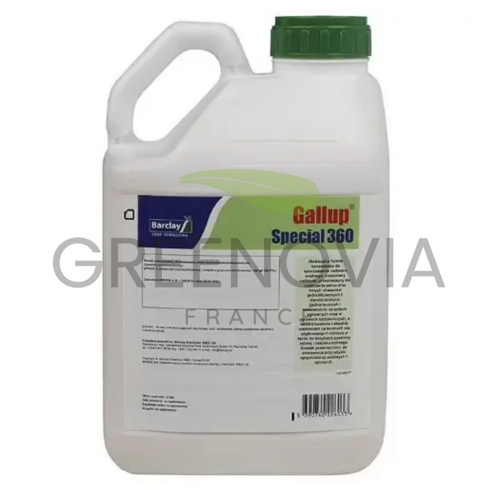 Gallup Special 360 – Herbicide professionnel glyphosate 360 g/L | 5L