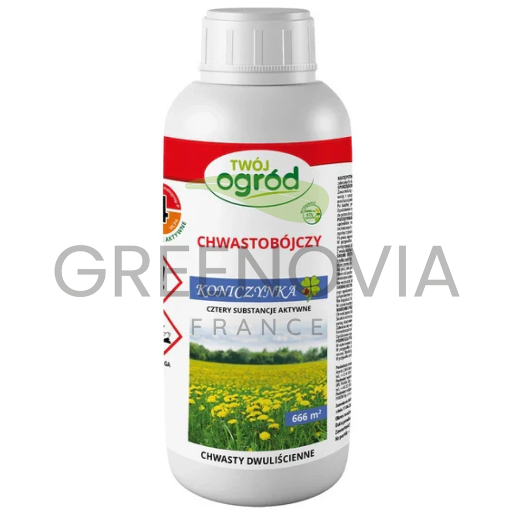 Koniczynka Dicotex 202 SL 500ml – Herbicide sélectif anti-trèfles pour pelouses