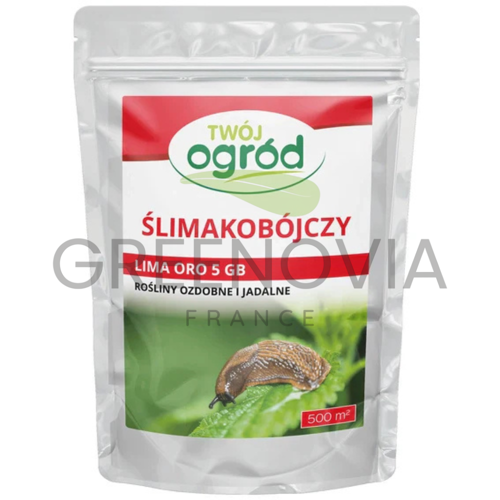 Lima Oro 5 GB 200g (Métaldéhyde) – Anti-limaces et escargots pour jardin