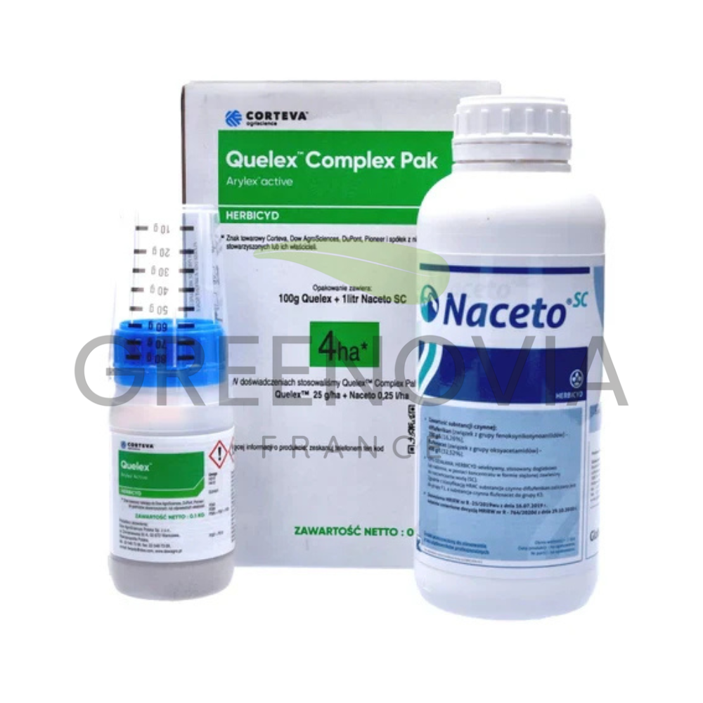 Quelex Complex PAK 4HA – Pack herbicide complet pour céréales