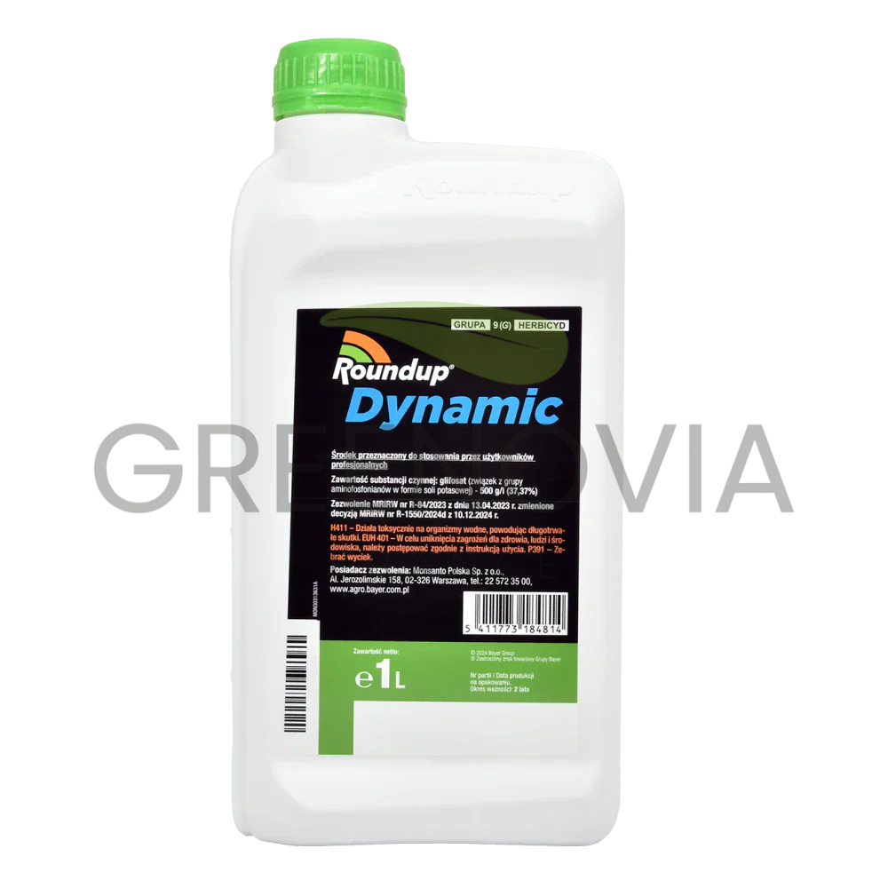 ROUNDUP DYNAMIC 1L – Herbicide Glyphosate 500 g/L Haute Performance