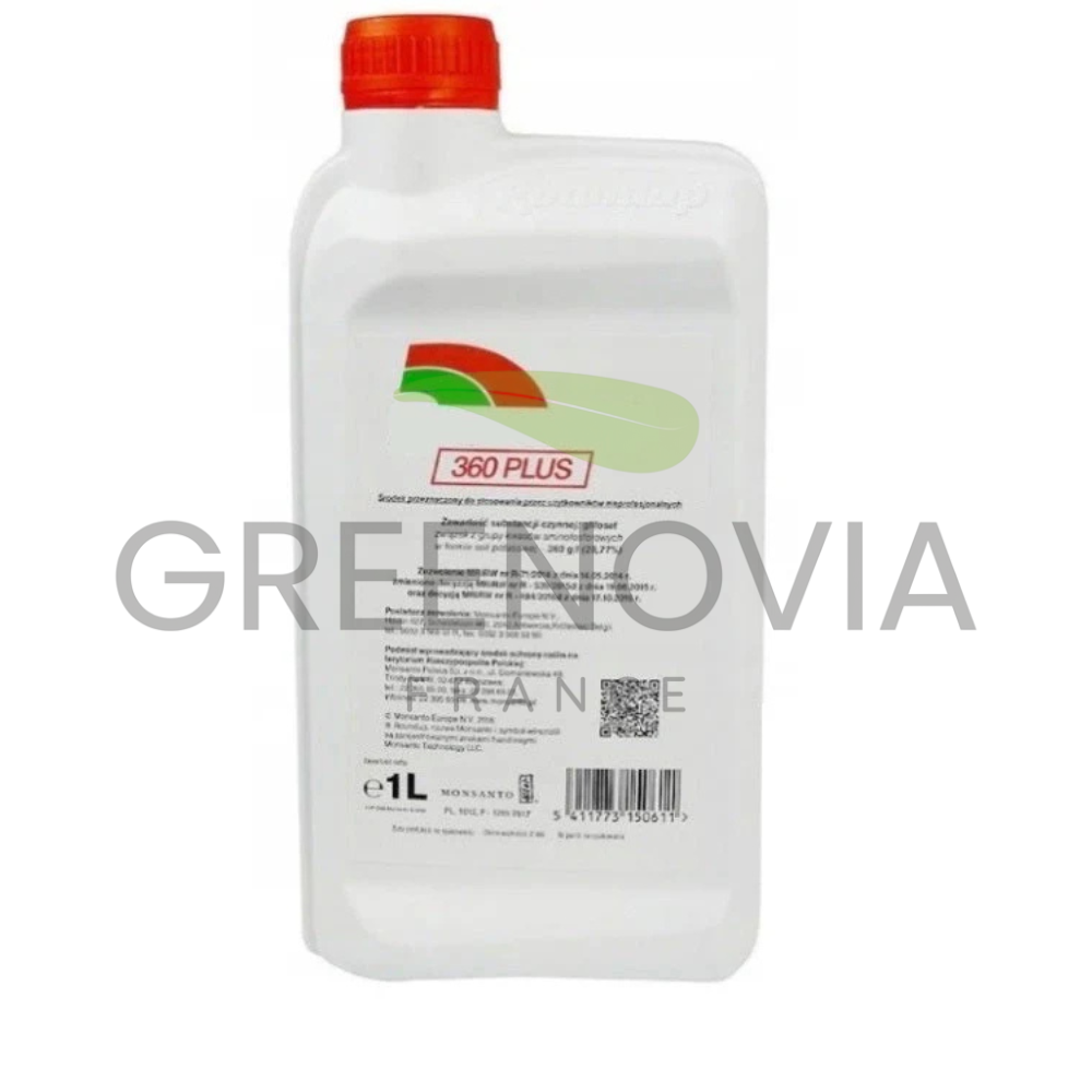 ROUNDUP® 360 Plus 1L - Herbicide Concentré Petites Surfaces