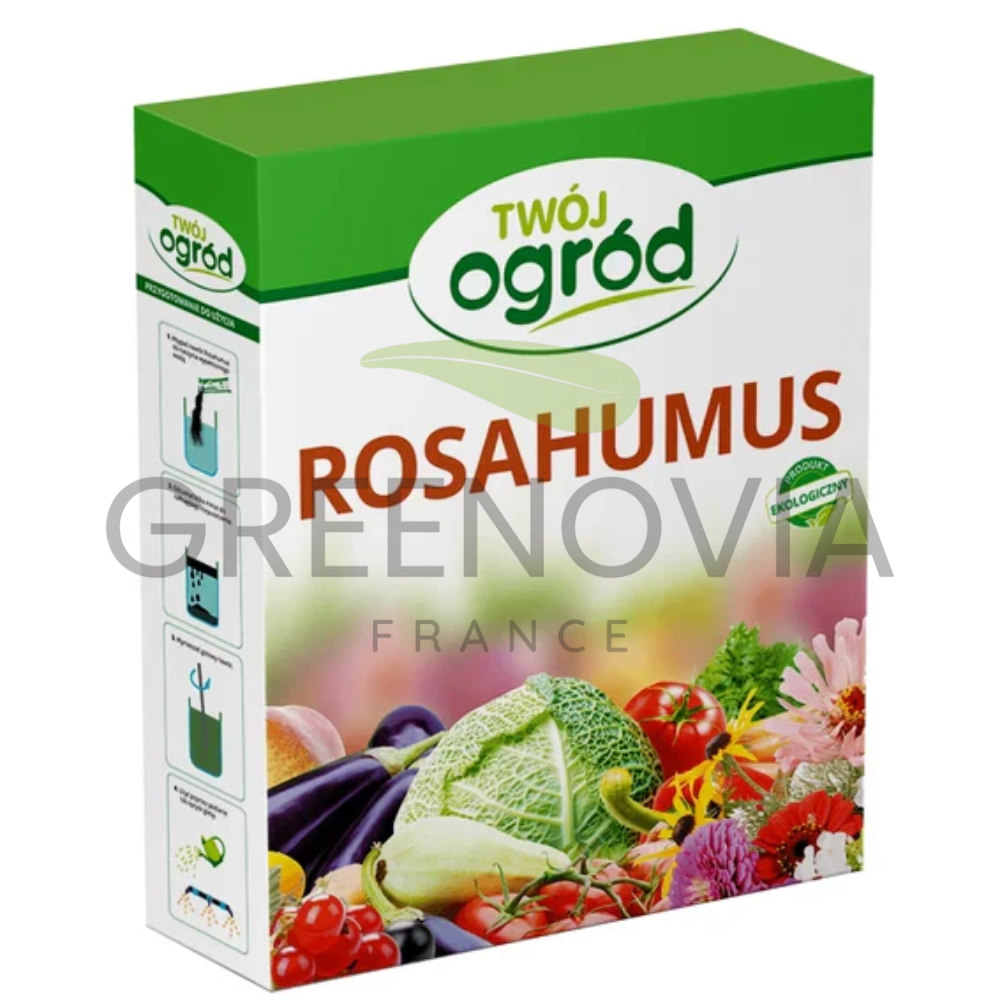 Rosahumus 500g – Engrais écologique naturel pour jardin et potager