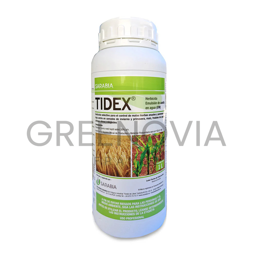 TIDEX Herbicide Sélectif 1L – Gazon Professionnel et Espaces Verts